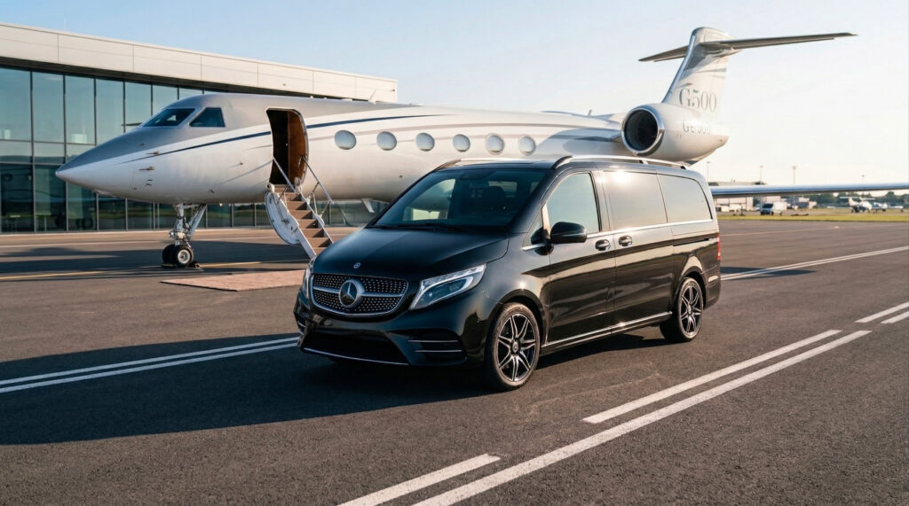 Service de transport VIP au pied du jet privé et accueil héliport à l'aéroport de Saint-Tropez La Môle ou Grimaud.